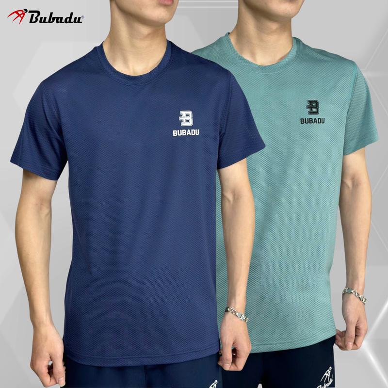 [CHÍNH HÃNG BUBADU] Áo cầu lông Bubadu cổ tròn LB 2024 thoáng mát thanh lịch