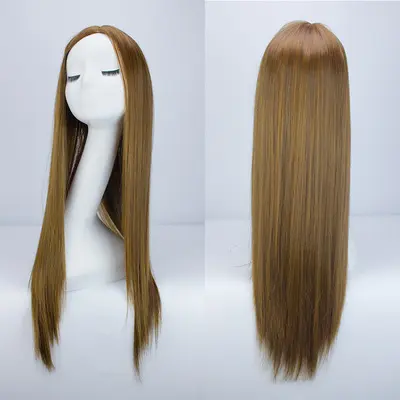 Wig Full Lace Rambut Wanita Panjang Lurus Mid-hair / Wig Long Straight Hair Smooth Beautiful 4