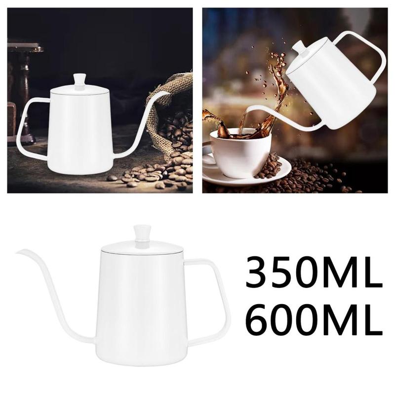 Swan Neck Thin Mouth Coffee Kettle Tea Pot Pour Over Kettle for Tea Drip Coffee Hot Water 3