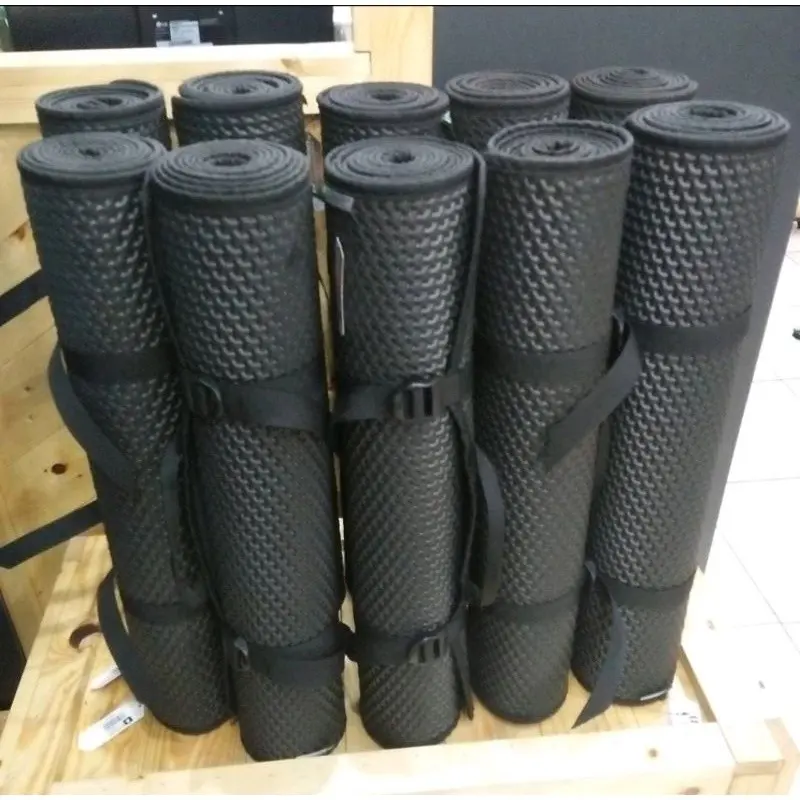 MATRAS HITAM OUTDOOR (COD) Matras TNI AD |Matras Camping |Rolling bed TNI AD hitam