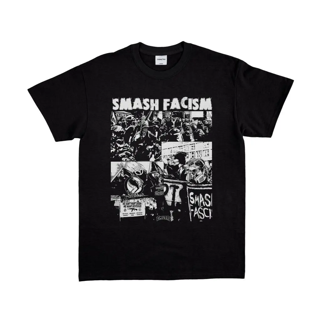 Chemistry Straight - T-Shirt - Smash Facism Black