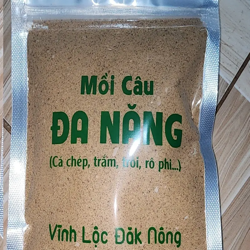 Mồi câu ĐA NĂNG (vị thơm chua - câu cá trắm, chép, trôi, rô phi...) 4