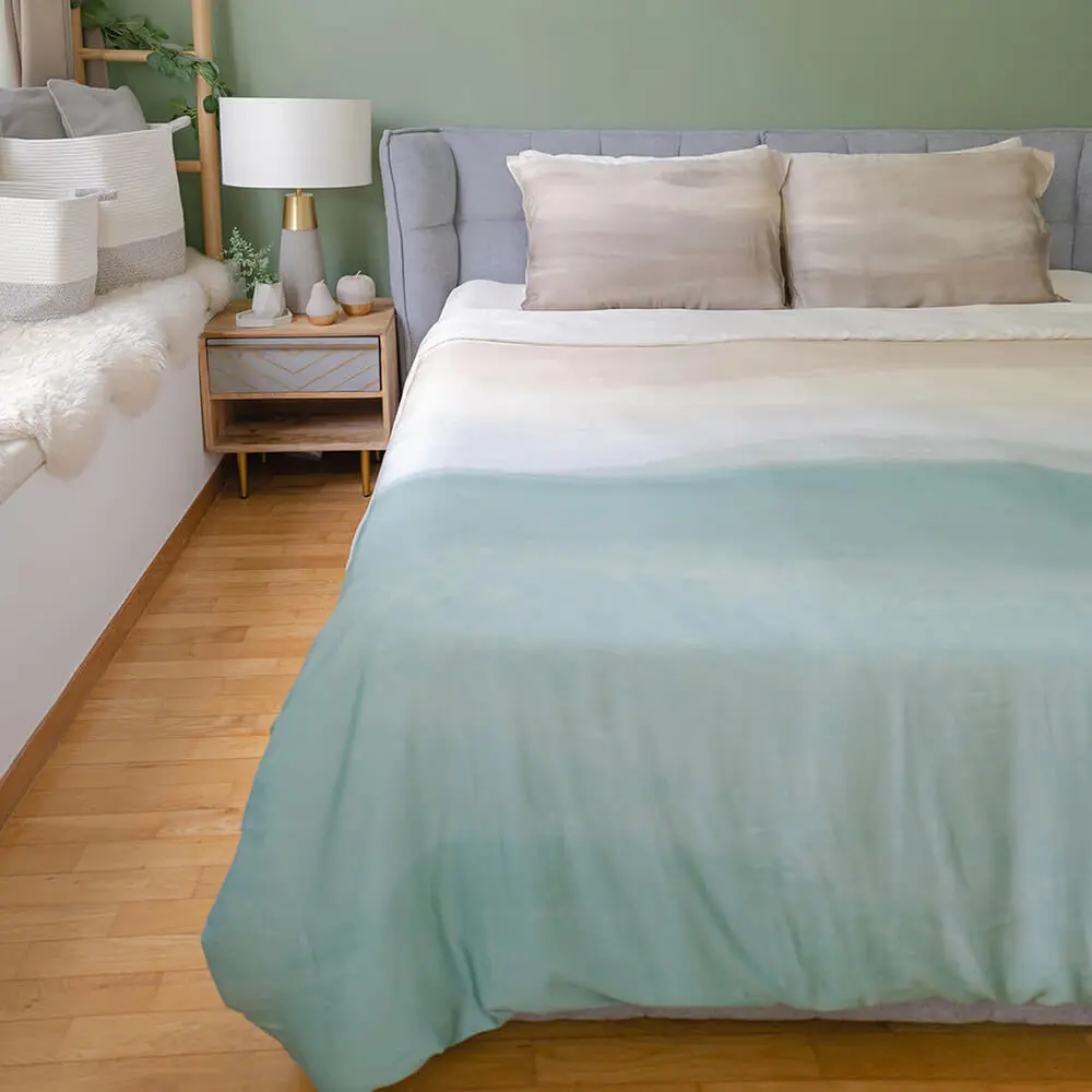 Island Coast Bamboo Duvet Cover - Sunday Bedding