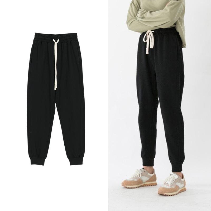 Product Introduction of Quần Jogger Thu Đông Nam Nữ Bigsize 40-105KG Sói Store Thời Trang Thun Giữ Ấm Có Túi quần nỉ quan muadong Menswear Pants 17