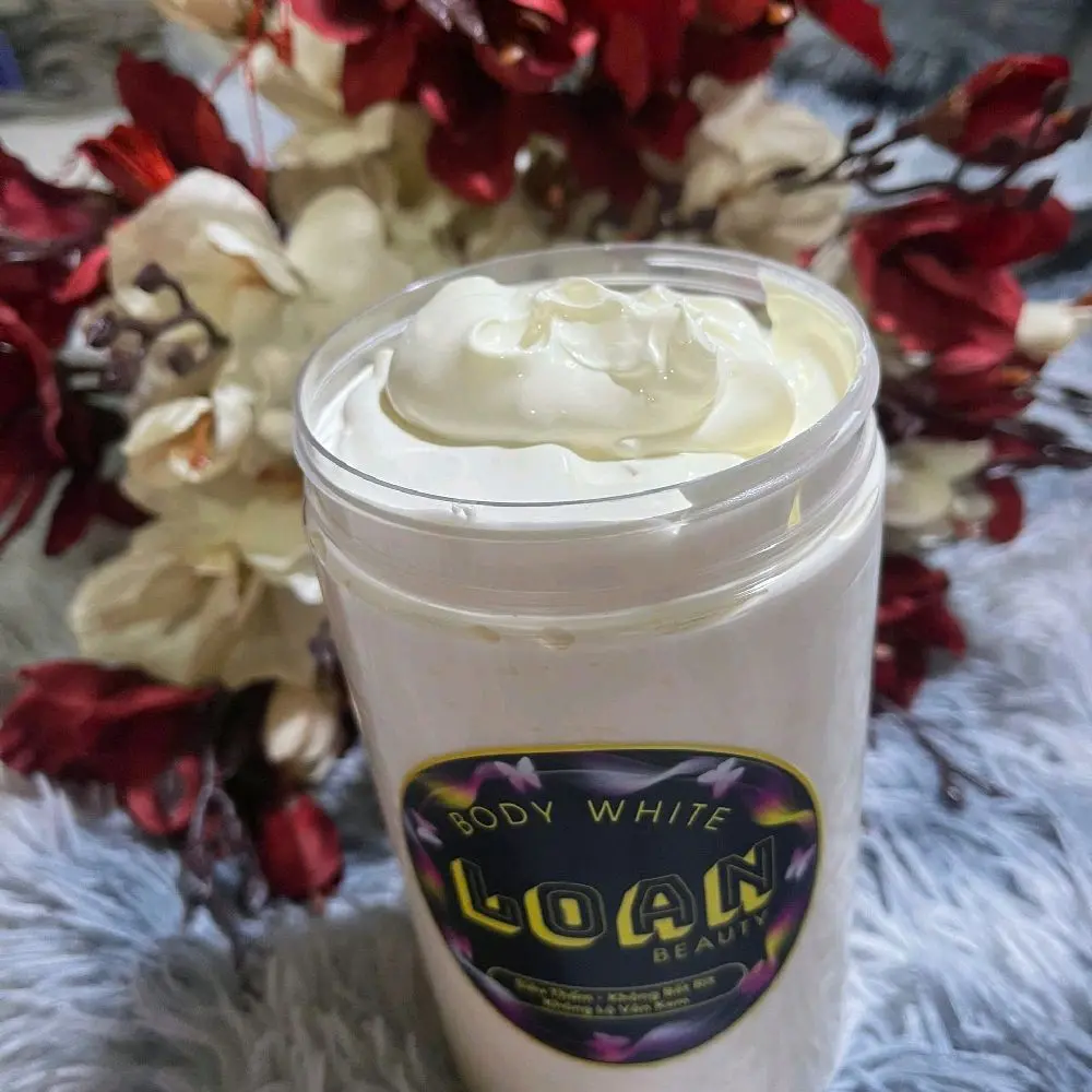 1kg Kem body White (Hỗ trợ nâng tone trắng da, cấp ẩm)  Dưỡng Da Body