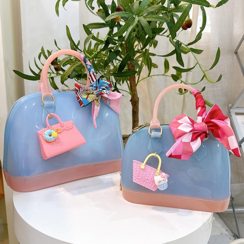 Túi Candi dáng hến size Lớn vừa điện thoại chất PVC không thấm nước. Size 30cm  . XÁch tay và dây đeo chéo . Dễ vệ sinh . Nhiều màu xinh xắn + tặng khăn ngẫu nhiên Bag Nữ Da Nhung