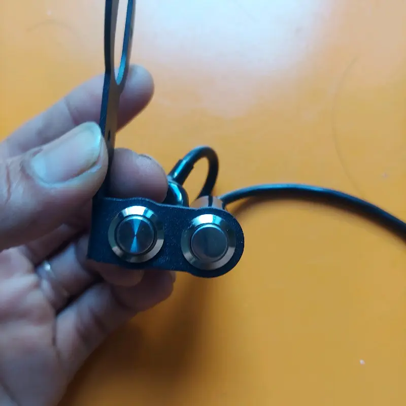 Pát Trợ Sáng Bắt Lọt Tay Cùm Pát Gắn Công Tắc 12mm Cho Xe Máy phụ kiện Trợ Sáng bi Cầu L4x L6X Phụ Tùng gắn vừa tất cả các dòng xe Sơntĩnhđiện đồ chơi 5