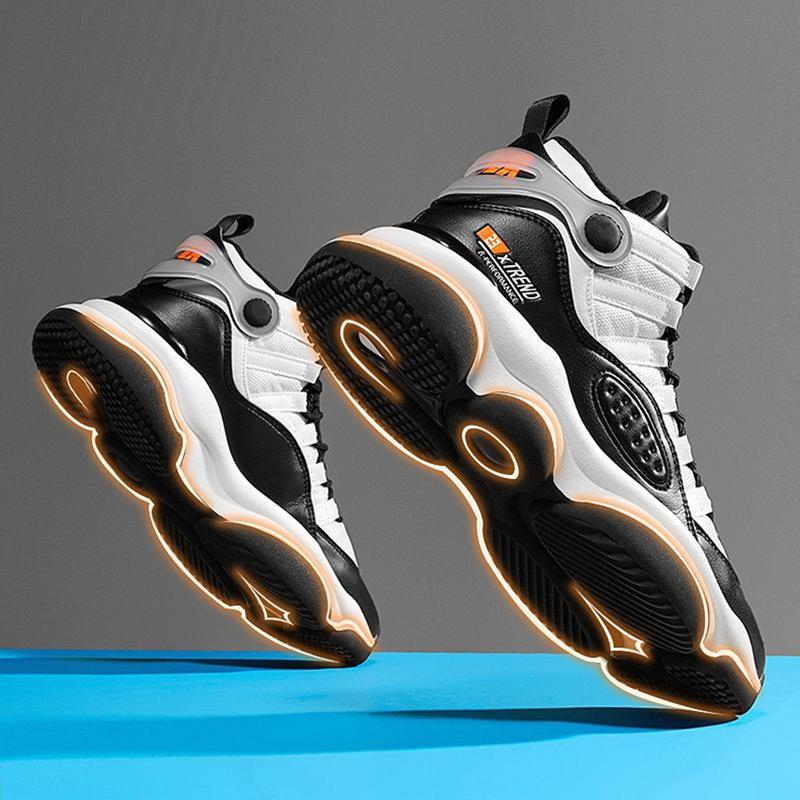PANARYBODY Sepatu Cowok Sneakers Pria sport kasual basket  terbaru fashionable sepatu sneakers casual nyaman dipakai olahraga Karet Shoes  Q3839 Kerja 3