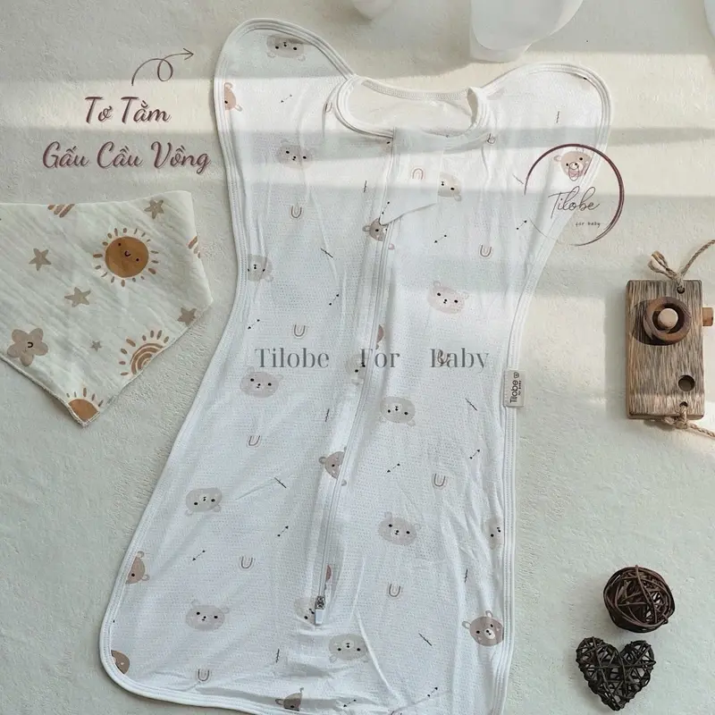 Nhộng chũn thông hơi tilobe cho bé size S/M/L 8