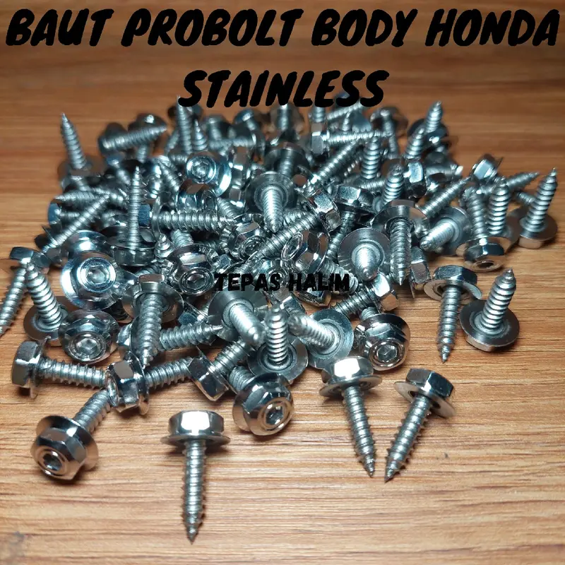 Baut Probolt Body Honda Yamaha Bahan Stainless 2 Kunci Anti Karat 2