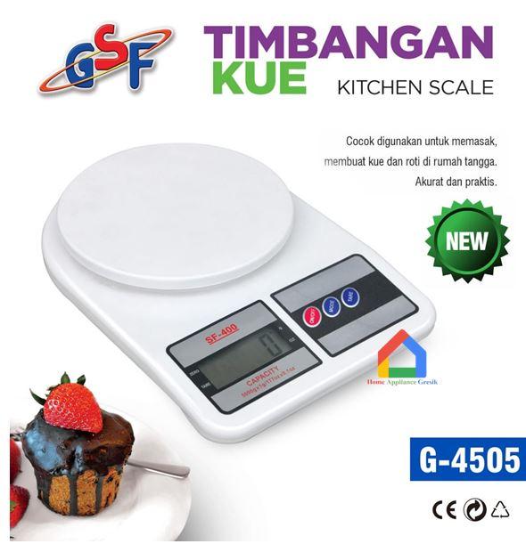 Gambar Timbangan Kue Dapur Digital 5 KG GSF G 4505 / Timbangan Digital 5 Kg dari Home Appliance Gresik Kab. Gresik Tokopedia