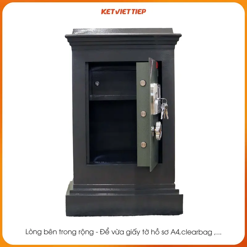 Két sắt Việt Tiệp KA78DT Điện Tử Chống Cháy 100kg [Miễn phí giao hàng toàn quốc] 3