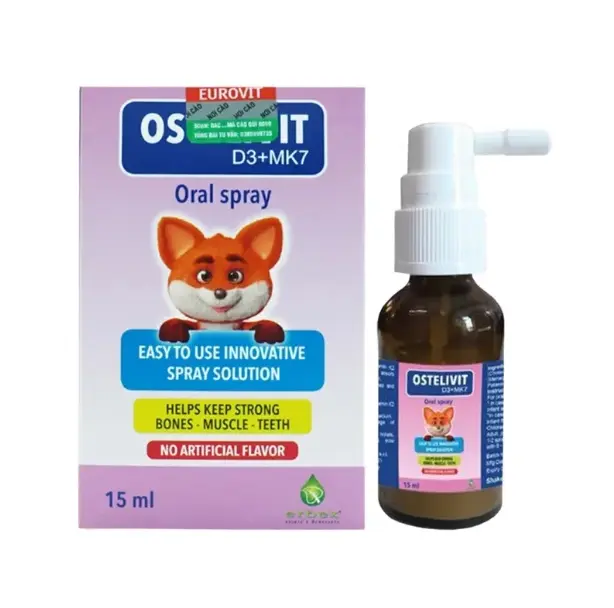 D3 + MK7 OSTELIVIT hỗ trợ tăng chiều cao (dạng xịt) 2