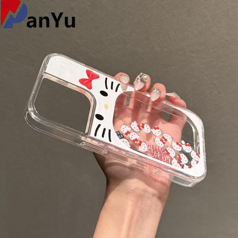 Product Introduction of Ốp Điện Thoại Cát chảy, Thiết Kế Miệng Lớn Di Động, Hello kitty iphone 15 / 16, Thích Hợp Cho Apple 14pro Và 13, Nữ, Bộ 12, [Yêu Cầu Panyu] 4