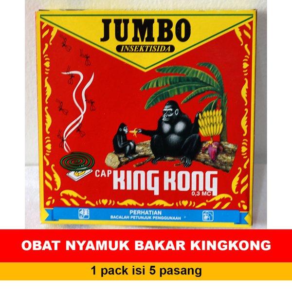 Gambar Kingkong Obat Nyamuk Bakar Jumbo Insektisida 1 Pack Isi 5 Pasang untuk Perlindungan Rumah dari Nyamuk dari Restu Lamongan Kab. Lamongan Tokopedia