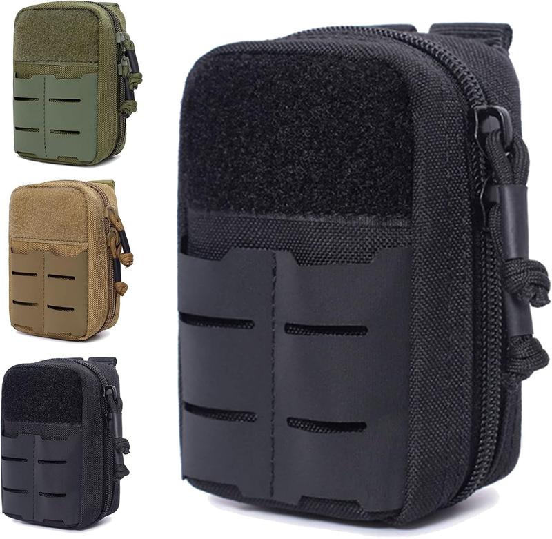 TikTok Shop Upgrade Small Molle Pouches Tactical Multi Purpose EDC Utility Duty Belt Pouch Waterproof Backpacks Bags Accessories Holster Admin Pouch