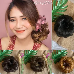 STARLIGHT BALI - Karet Ulir Premium / Sanggul KARET / Sanggul Ulir/ Karet Rambut Ulir / Karet Cepol /Cepol Ulir/Hairdo Praktis