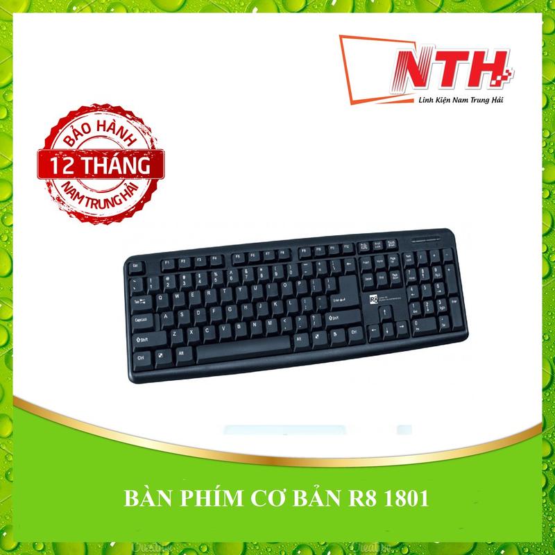 BÀN PHÍM CƠ BẢN R8 1801 / Q17