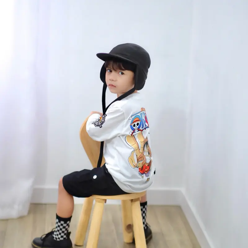 KAOS ONE PIECE ANAK LENGAN PANJANG LONGSLEEVE PREMIUM 1