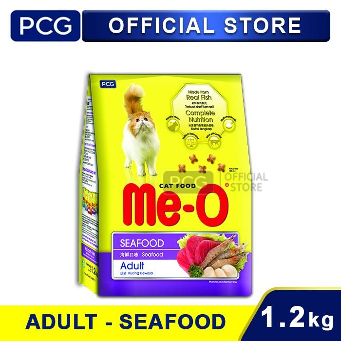 Gambar Me-O Makanan Kucing Kering Dry Cat Food Adult Seafood Flavor 1.2 Kg - Not Specified dari Me-O Indonesia Kota Administrasi Jakarta Timur Tokopedia