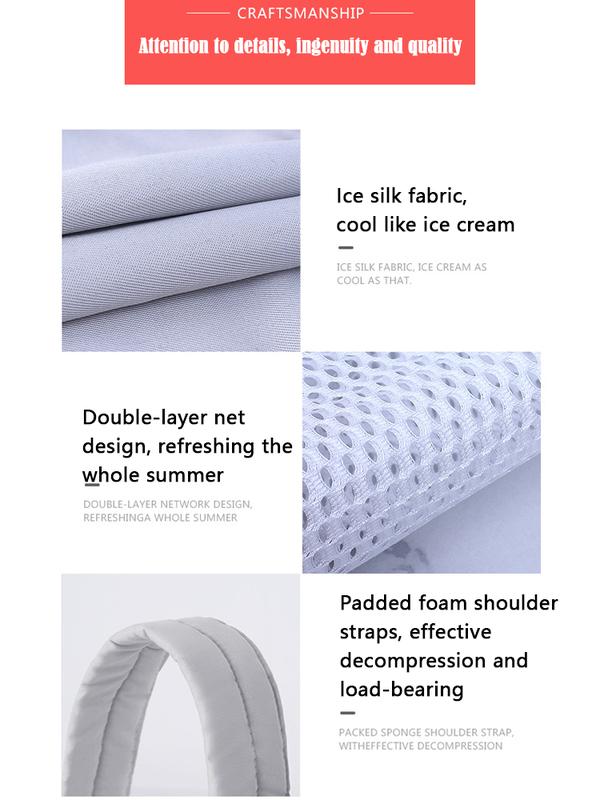 Product Introduction of Beby Accessories Ergonomic Newborn Wrap Baby Carrier Mesh Fabric Infant Front Back Strap Sling Holder Kangaroo 4