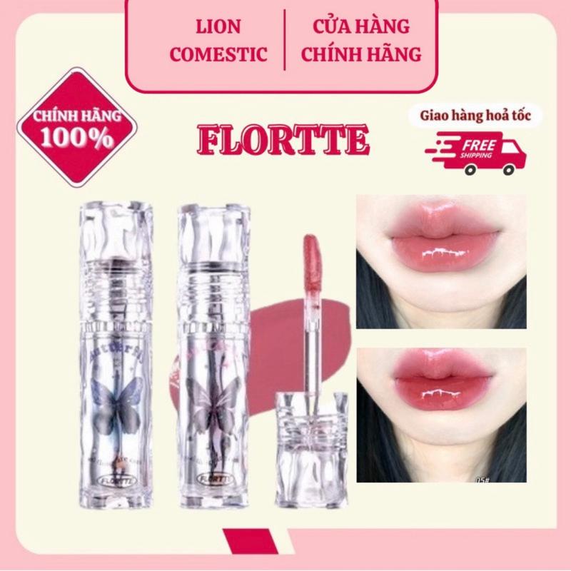 FLORTTE Son Tint Bóng Flortte Butterfly Màu Siêu Xinh