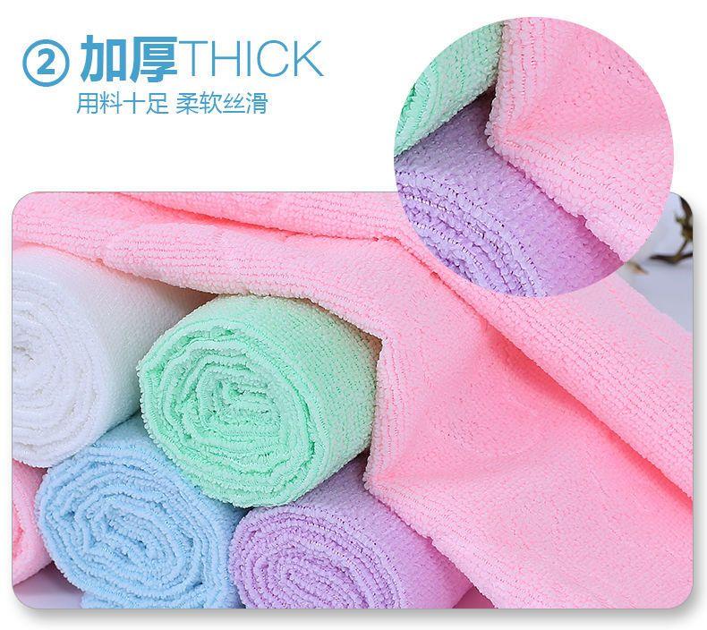 Product Introduction of Khăn Mặt Sợi Siêu Mịn, Unisex, Mềm Mại, Không Xơ Vải, Không Phai Màu, Thoáng Khí, Dày Và Mạnh Mẽ, Thấm Hút, Hàng Mới Về 4