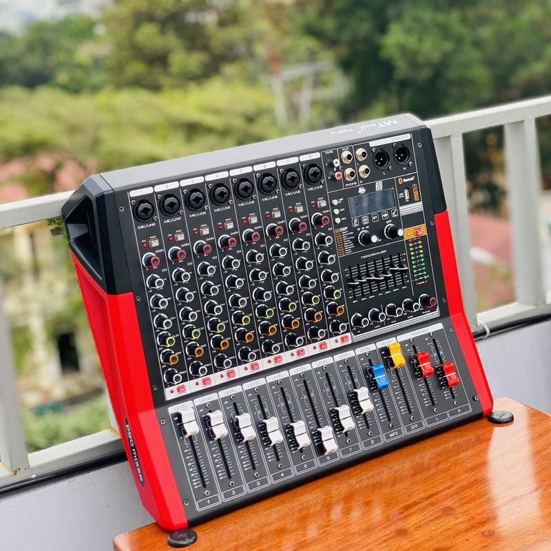  Mixer Liền Công Suất F88pro Tích Hợp Đẩy Đánh Được Cặp Loa Bass30 8 Cổng Micro Có 99 Hiệu Ứng Vang DSP,Bàn Trộn Âm Thanh Thay Thế Amply Đẩy Vang Cho Ra Chất Lượng Âm Thanh Hay Dùng Cho Dàn Karaoke Gia Đình Sân Khấu Dễ Lắp Đặt Dễ Sử Dụng Max13plus 