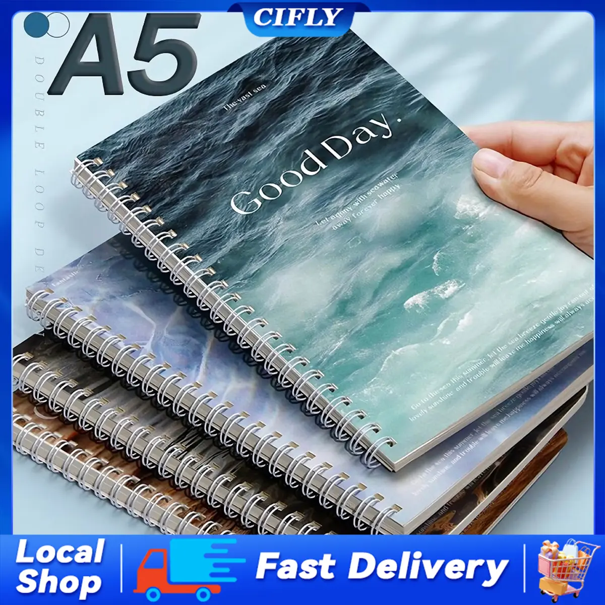 4Pcs/Set Thickened Notebook Stationery Cartoon for School Office ...
