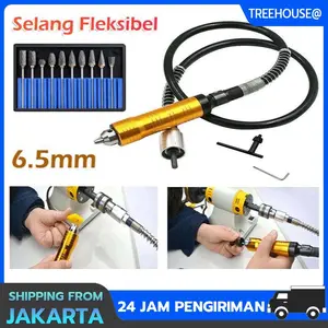 【Kirim sekarang】Mesin Ukiran Listrik Kecil Mesin Ukiran Tabung Ekstensi Selang Poros Fleksibel Khusus MESIN BOR TUNER PORTING HANDPIECE FOREDOM CUNER TUNNER MINI DIE GRINDER