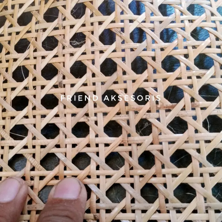 Anyaman Bambu Alami Super Kecil/Seperti Rotan Asli