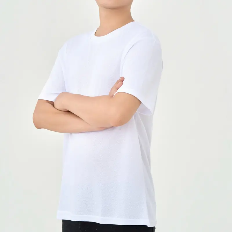 GZ.MAN.PRO - KCTK22 - Áo Nam Không Cổ - Vải Thoáng Khí - Thấm Hút Mồ Hôi Tốt - Lỗi Đổi Mới Trong 15 Ngày - Đổi Zize Miến Phí Trong 15 Ngày - Cổ Tròn - Menswear. 3