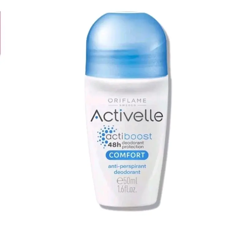 Deodorant Anti Perspirant Oriflame Activelle all varian 50ml Invisible/even tone/extreme/comfort/fresh Ketiak 4