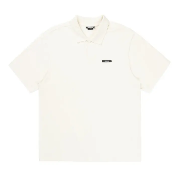 Áo Polo Classic Oversized Kem Cotton