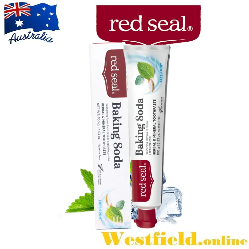 [NZ Import EXP 06/2027] Red Seal Baking Soda Toothpaste ( 100g )