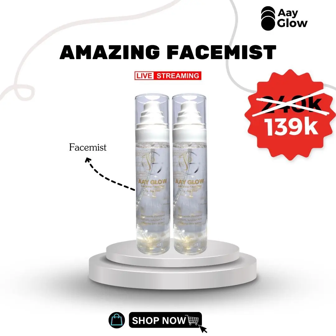 (BPOM) AMAZING FACEMIST DAPAT 2 Kulit Kering Hidrasi Kulit sensitif Bebas Alkohol Tanpa Pengharum Semua Jenis Kulit Kontrol Minyak