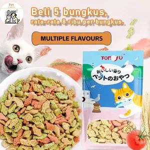 Biskuit Kucing Biskuit Camilan Kucing Anjing Puppy Snack Biskuit Anjing 100g - Snack Pembersih Gigi & Perawatan Mulut, Rasa Tuna & Ayam, Tersedia 60g/100g