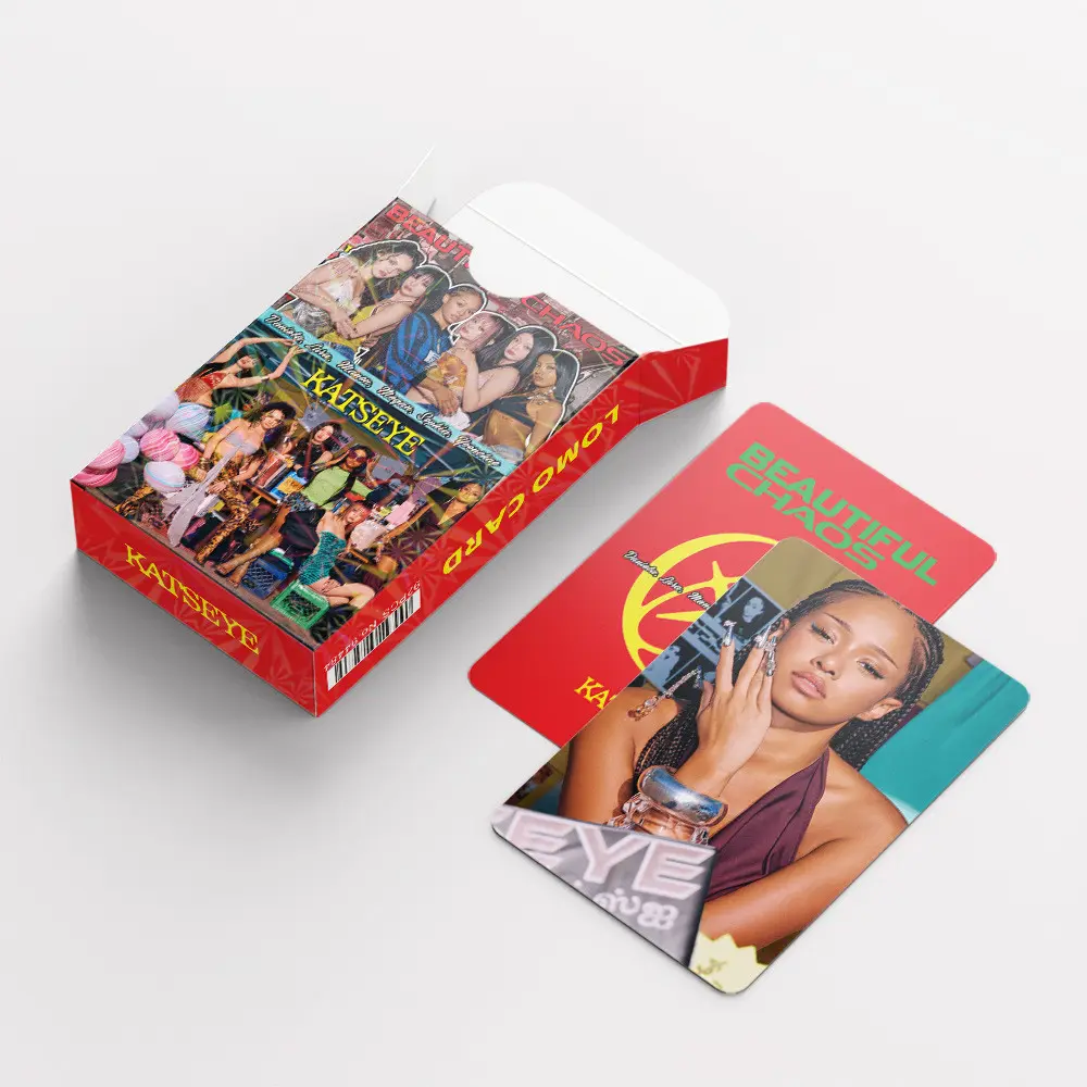 KATSEYE CARD Sticker BEAUTIFULCHAOS SOPHIA LARA Yoonchae MEGAN