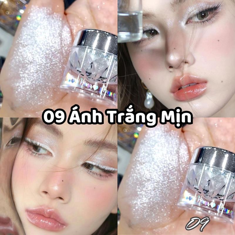  Nhũ mắt Mona kim tuyến tạo điểm nhấn cho đôi mắt lấp lánh - Trang Điểm - Phấn Mắt 