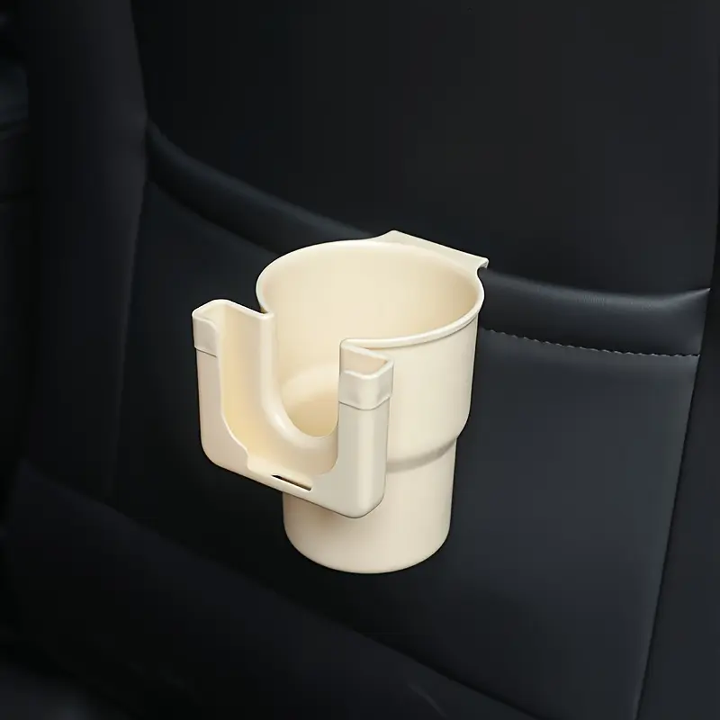 Multi-Purpose Car Cup Holder with Phone Stand - Durable PP Material, Vent Clip Design, Adjustable Automobile Drink Holder & Storage Organizer 7