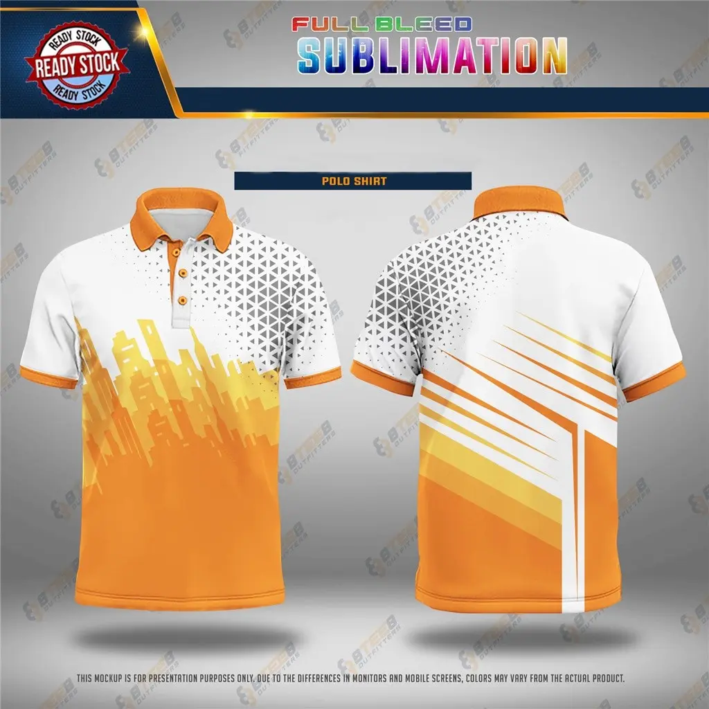 [Free customization]Logo can be added Alternative Uniform Tshirt for Men Male Polo Shirt Logo Sublimation Teacher - Substitute Sublimation Shirt