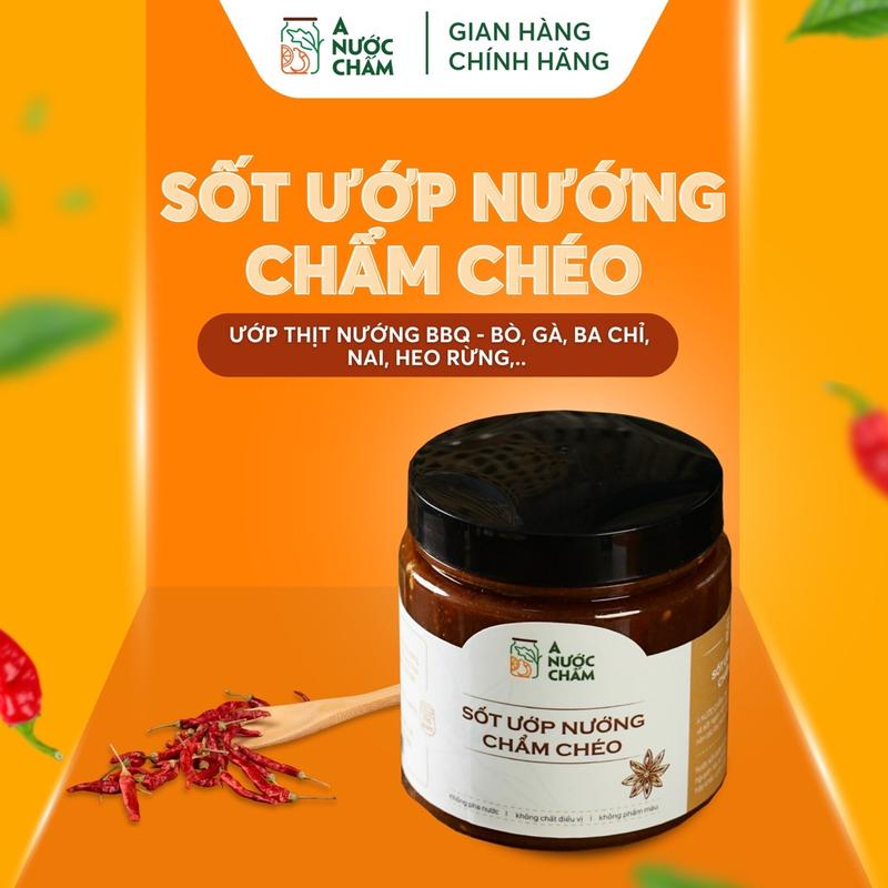 Sốt ướp thịt nướng BBQ hương vị truyền thống, xá xíu Nước Sốt Gia Vị