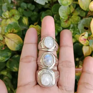 cincin Laki-laki biduri bulan airlaut Laki-laki