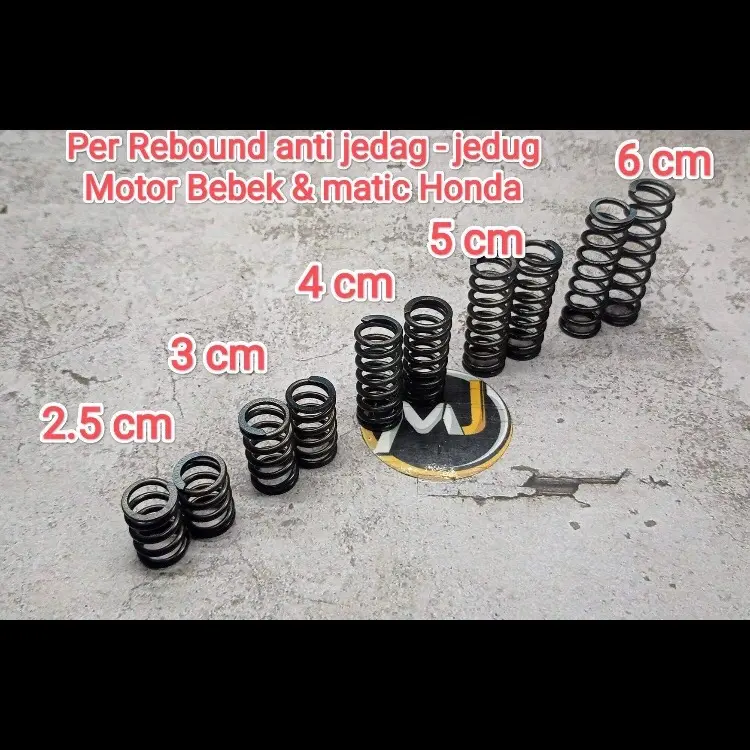Per Suling Shock Depan Rebound Anti Jedak Jeduk Bebek dan Matic Honda Blade Motor
