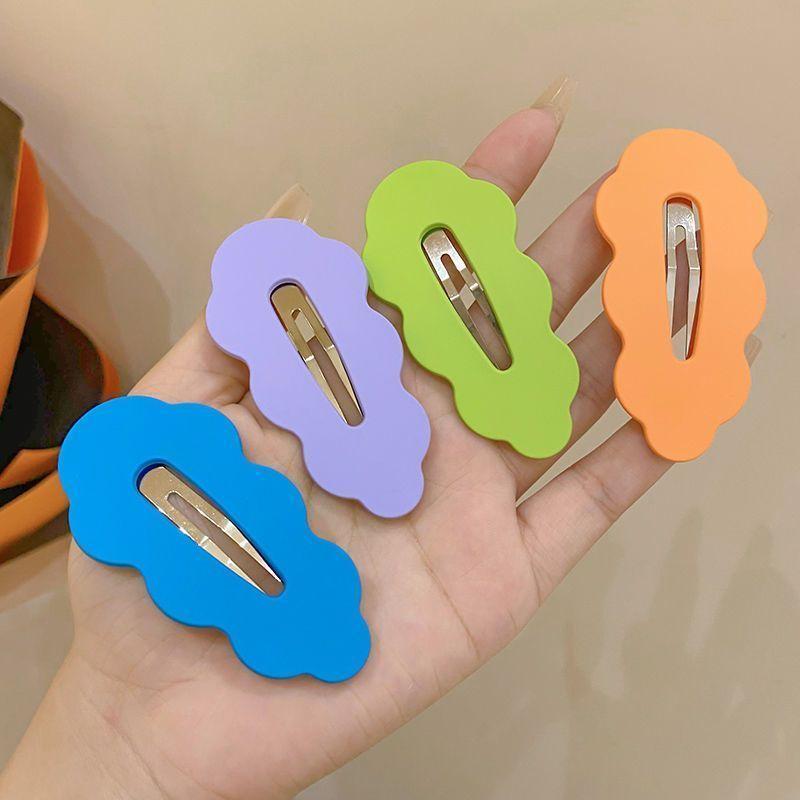 Kẹp Tóc Dễ Thương, Màu Pastel Mới, Kẹp Tóc Ngọt Ngào Kẹp Bên, Kẹp Tóc Đám Mây, Kẹp Bb, 30 Ngày Bán Chạy 4946 Miếng, Kẹp Phong Cách Cô Gái Trẻ 6