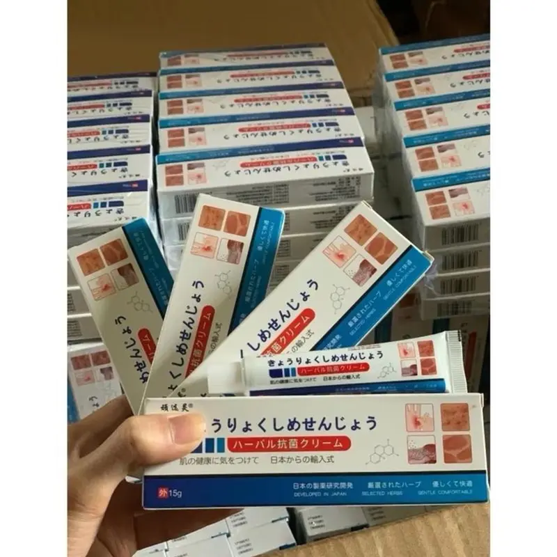 Kem Bôi Nấm Ngứa Viêm Da Cơ Địa NHẬT BẢN Hắc Lào, Tổ Đỉa, Vẩy Nến, Á Sừng, Lang Ben Hiệu Quả 3