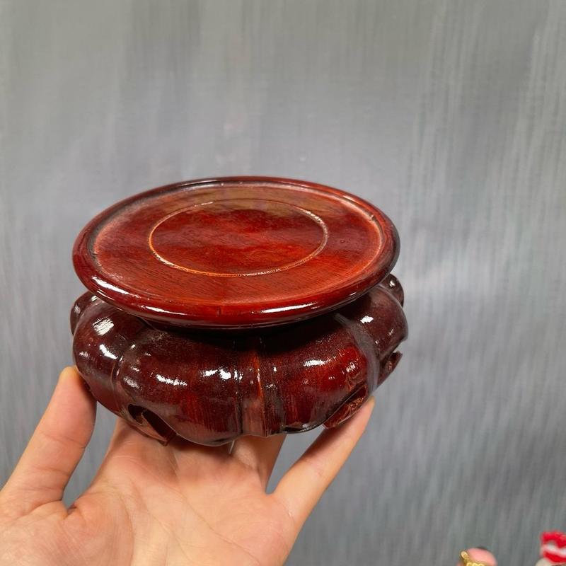  Đôn Gỗ Tròn Thường Đế bông tròn thường kê tượng phật lư hương tượng dĩa trái cây 