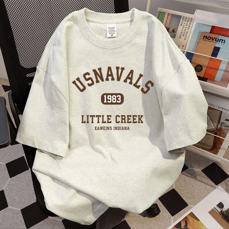 Product Introduction of 100% Cotton Retro Casual  Couple Oversize Top for Women 2