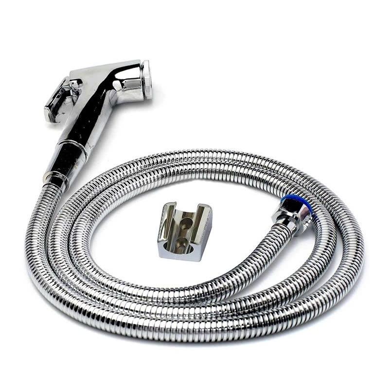 Bộ Vòi Xịt Vệ Bền Bỉ, Vòi Xịt Bồn Cầu Kèm Dây, Cài Xịt vòi  xịt  vệ  sinh 0