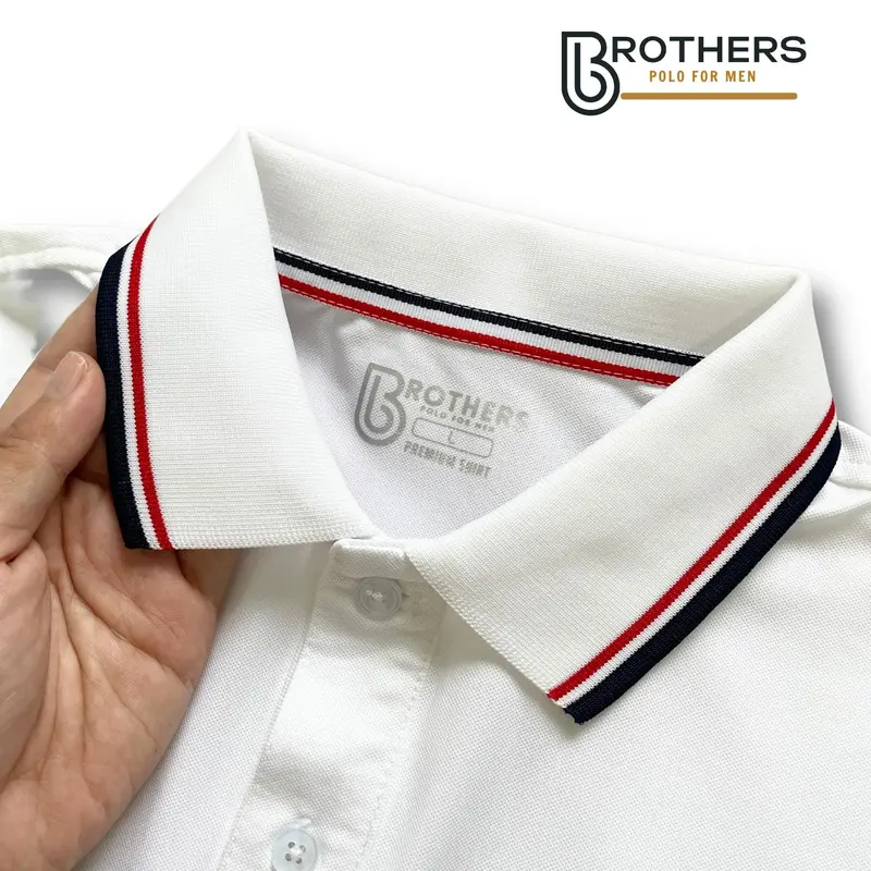 Áo thun polo nam VICO cổ trụ bẻ, chất vải cá sấu CVC dày dặn, thoáng mát, chuẩn form - BROTHERS 4